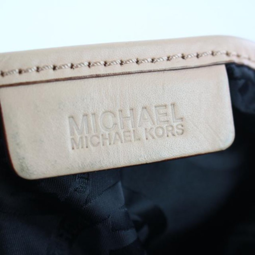 Michael Kors Black Patent Embossed Python Jet Set… - image 3